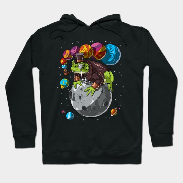 Psychedelic Bufo Alvarius Toad Hoodie by underheaven